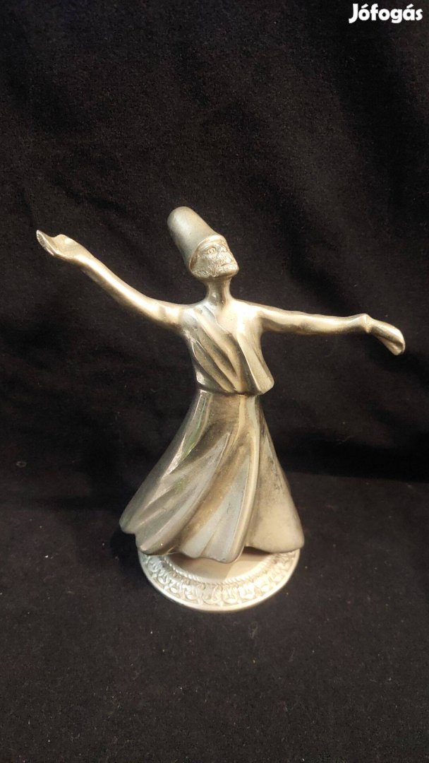 Art Deco iszlám Szúfi mozgó dervis szobor