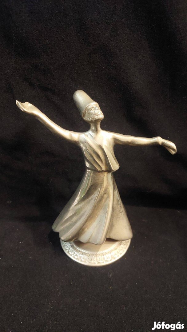 Art Deco iszlám Szúfi mozgó dervis szobor