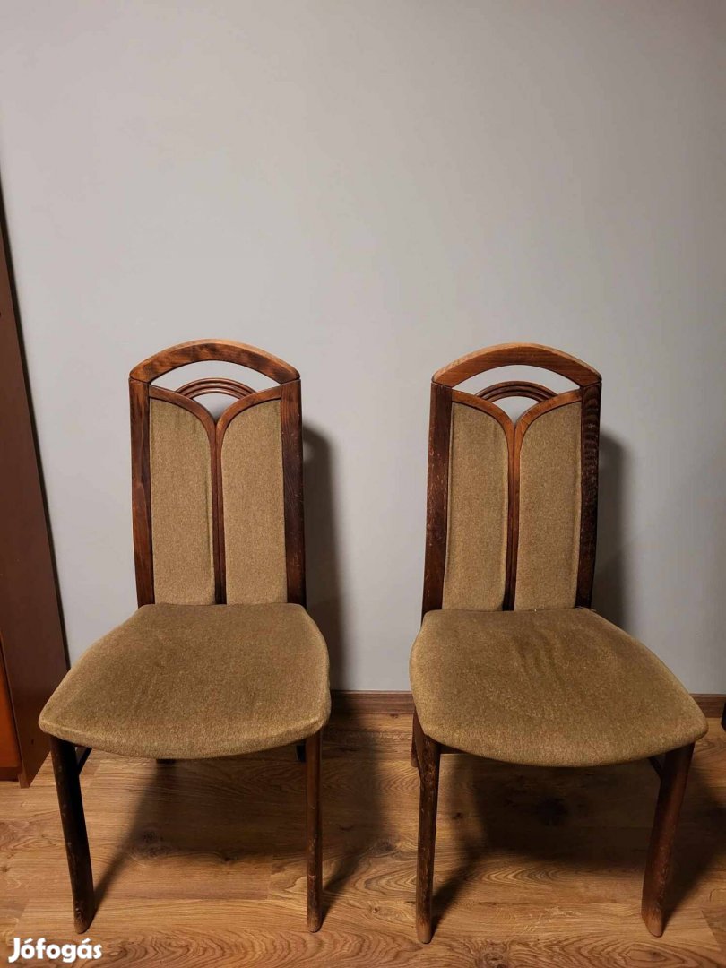 Art Deco stilusú székek 2 db 