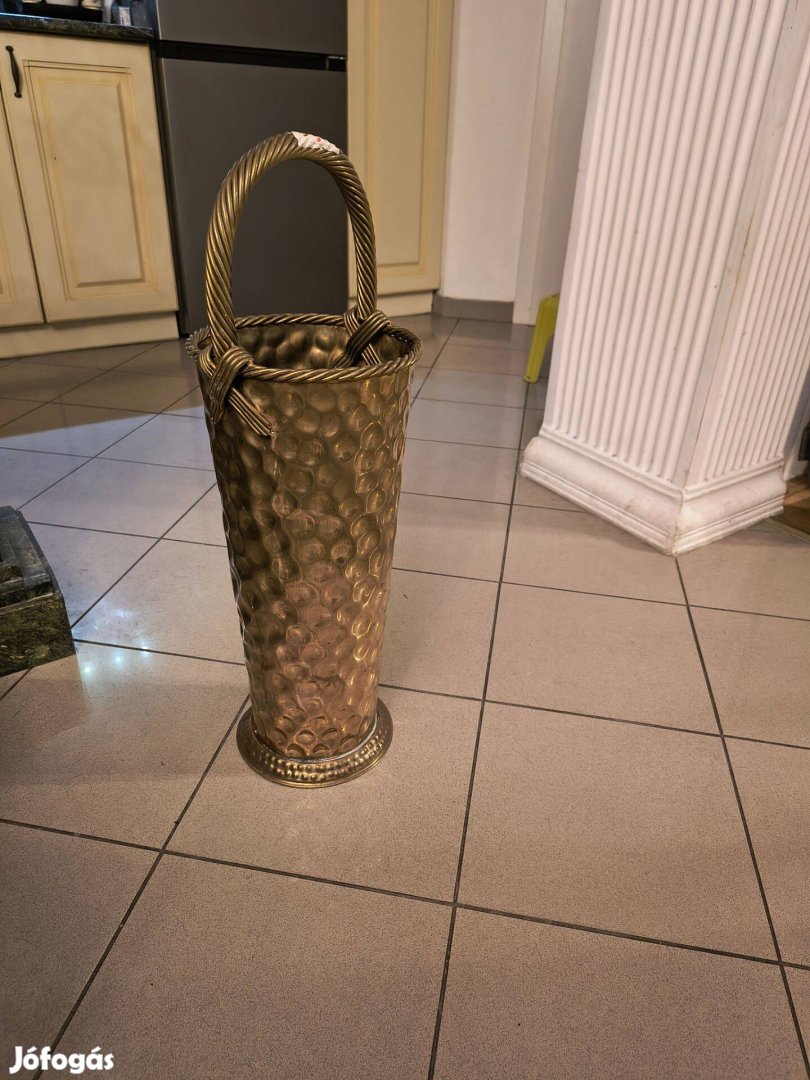 Art deco, réz esernyőtartó