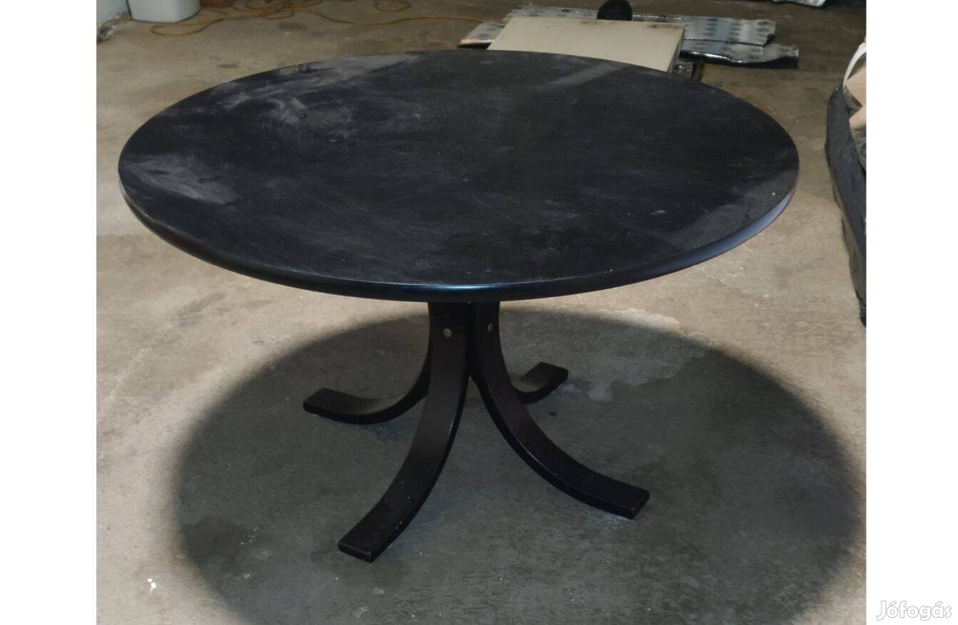 Art deco dohányzóasztal kerek, olcsón