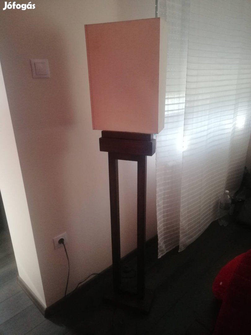 Art deco fa állólámpa 150 cm