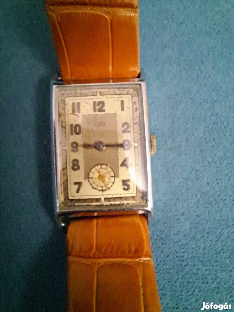 Art deco férfi karóra, 30-as évek 