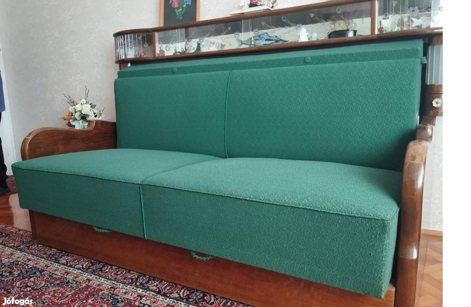 Art deco kihúzható kanapé