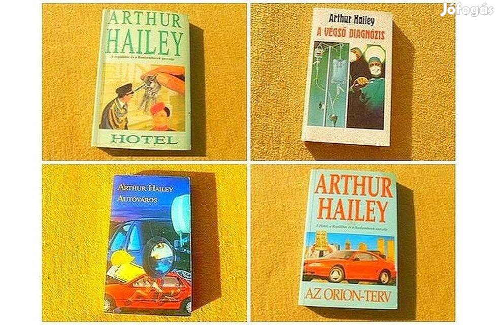 Arthur Hailey könyvek - 5 kötet