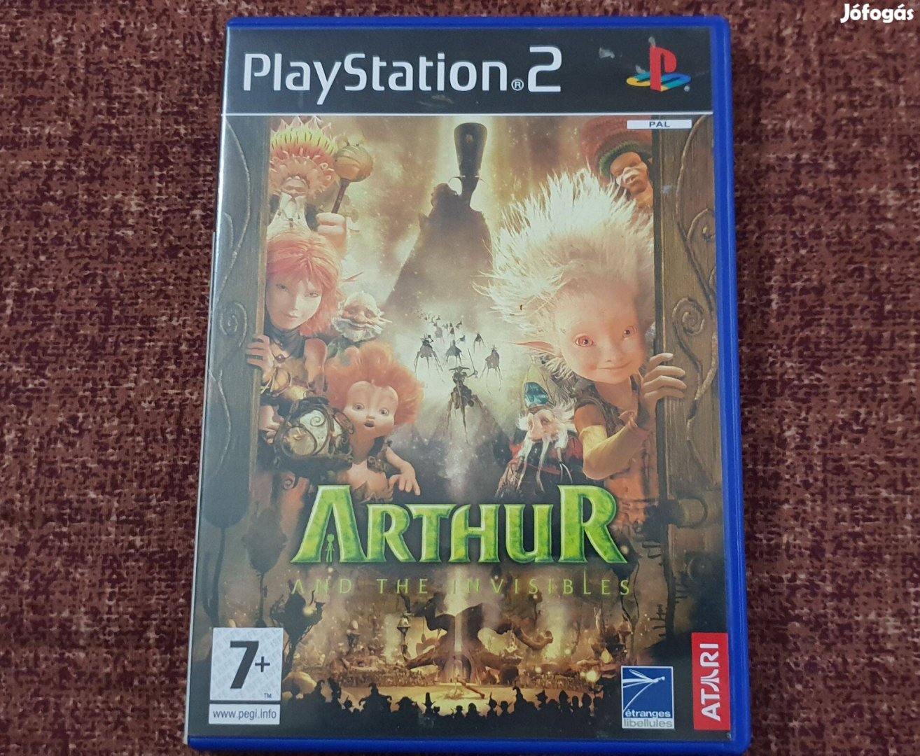 Arthur and the Invisibles Playstation 2 eredeti lemez ( 3500 Ft )