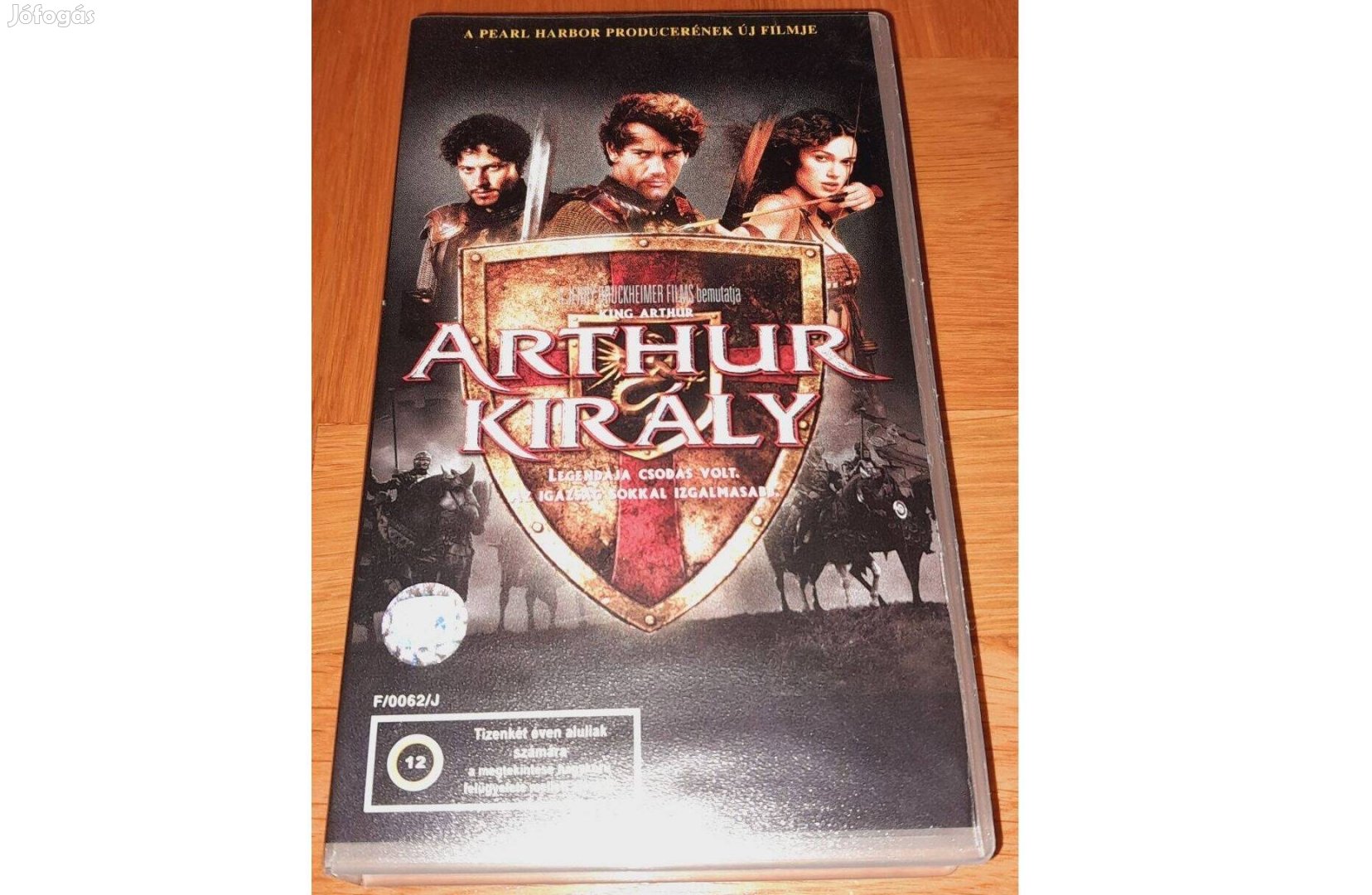 Arthur király VHS (2004) Magyar szinkron Videókazetta videó kazetta