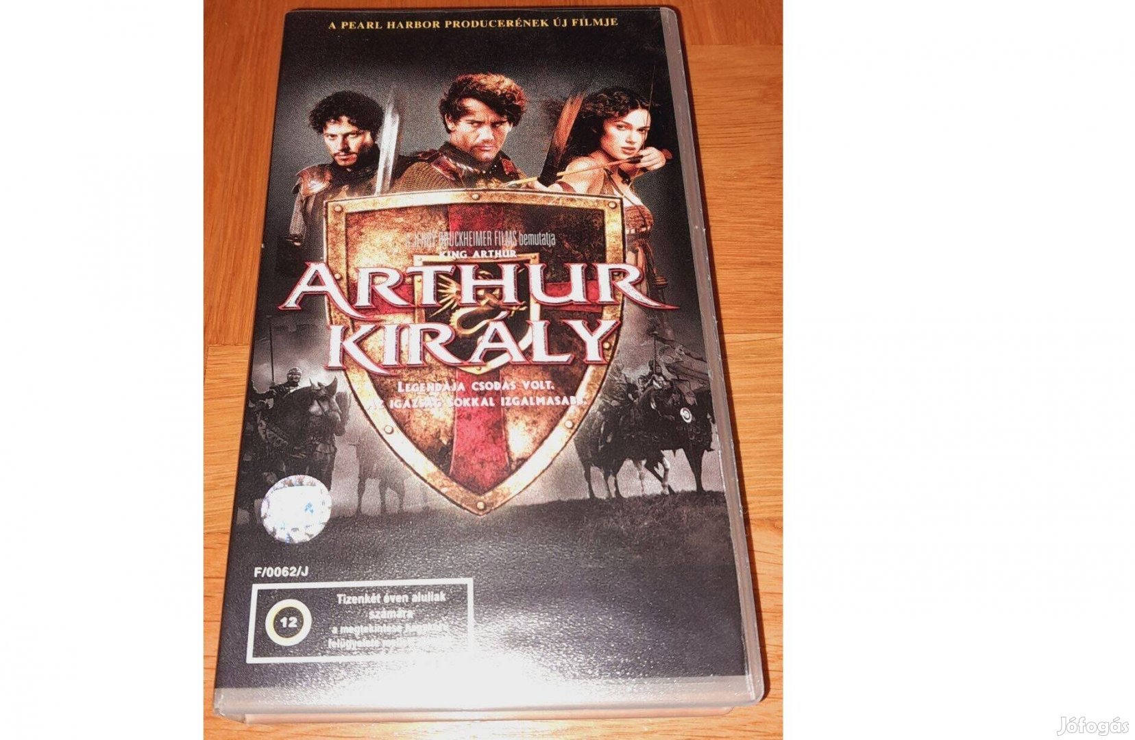 Arthur király VHS (2004) Magyar szinkron Videókazetta videó kazetta