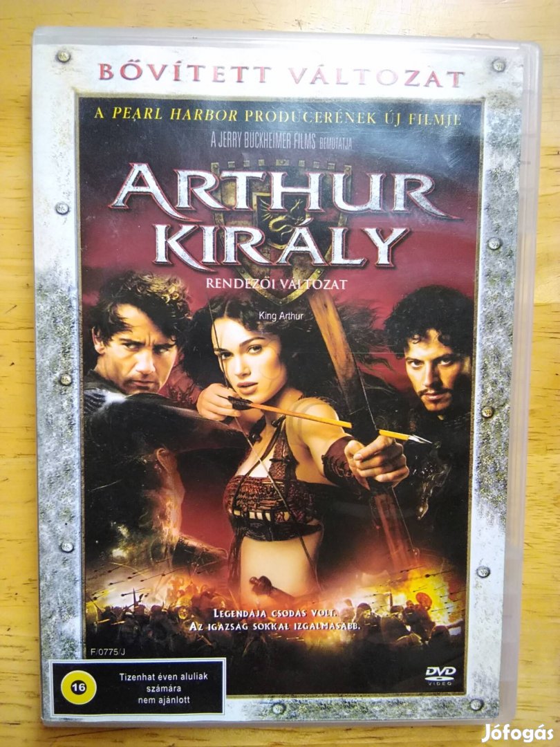 Arthur király újszerű dvd Clive Owen Bővített változat 