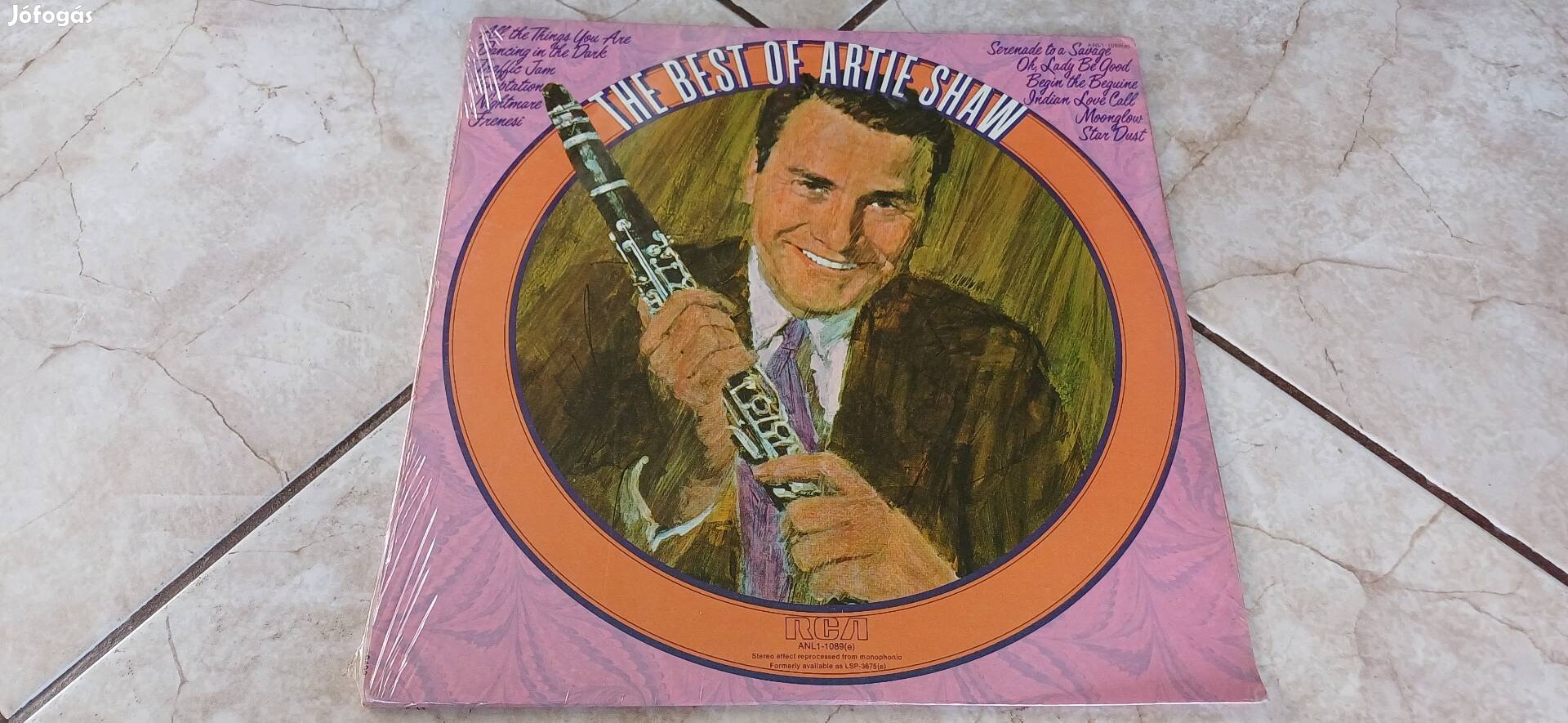 Artie Shaw bakelit hanglemez