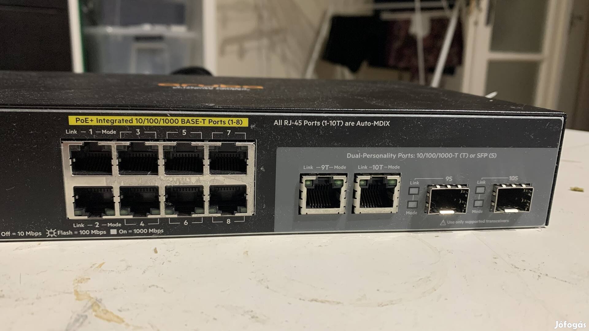 Aruba Poe+ switch J9774A 2530-8G