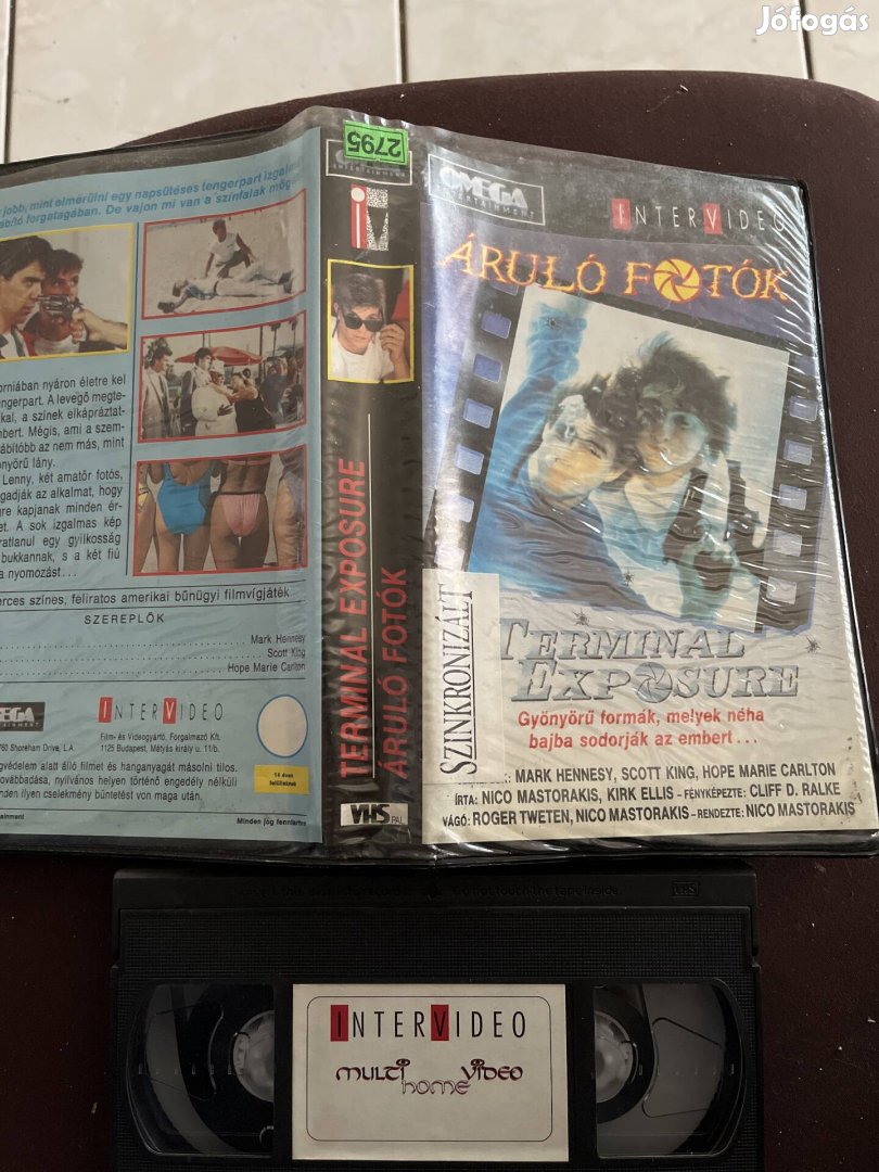 Áruló fotók krimi intervideo vhs
