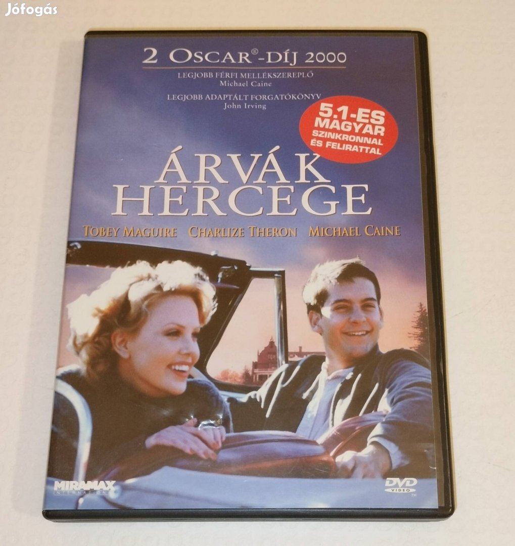 Árvák hercege dvd Michael Caine