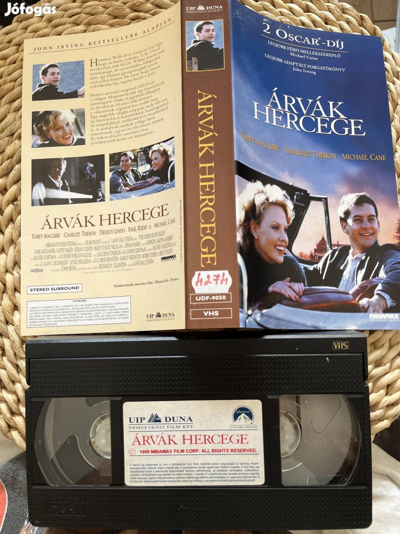 Árvák hercege vhs