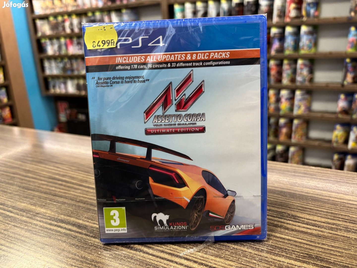 Asetto Corsa Új Playstation 4 játékszoftver