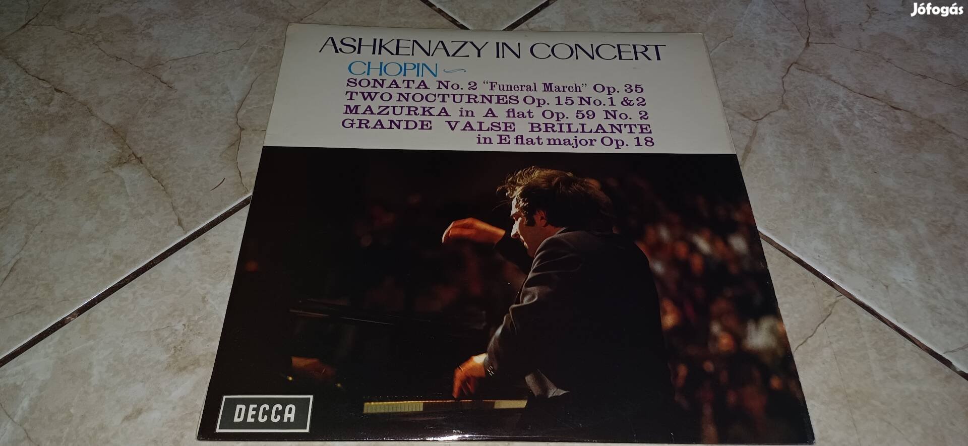 Ashkenazy bakelit hanglemez