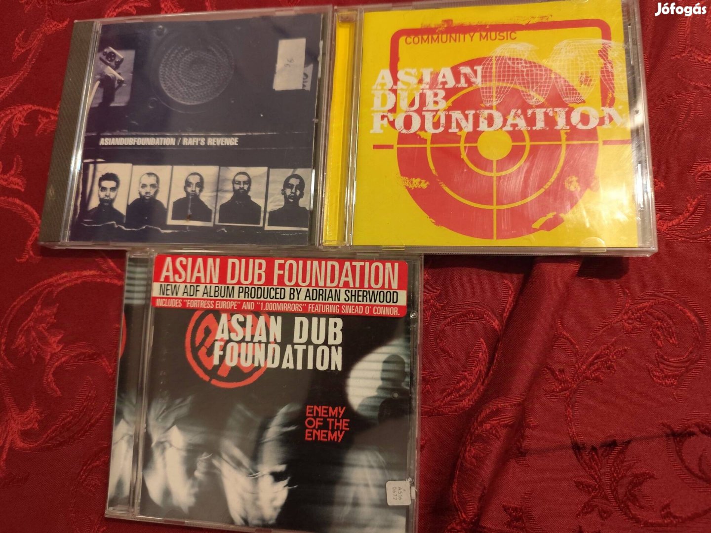 Asian dub fundation, Billy Idol, Chumbawamba CD -k