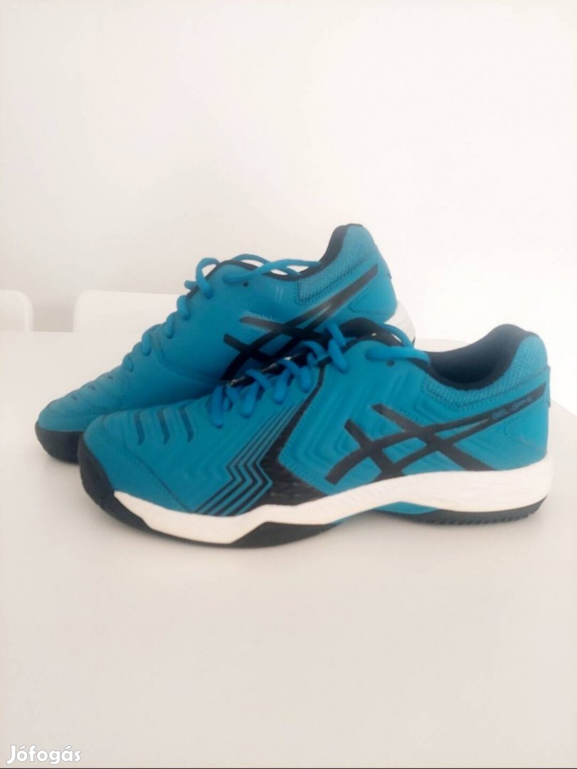Asics GEL GAME 6 Clay BLUE E706Y új teniszcipő eladó 