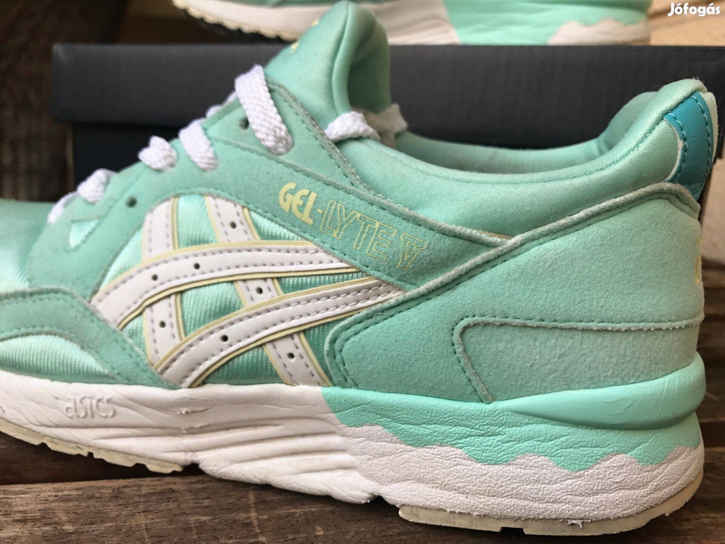 Asics Gel Lyte női cipő (39-es méretben) Menta színben