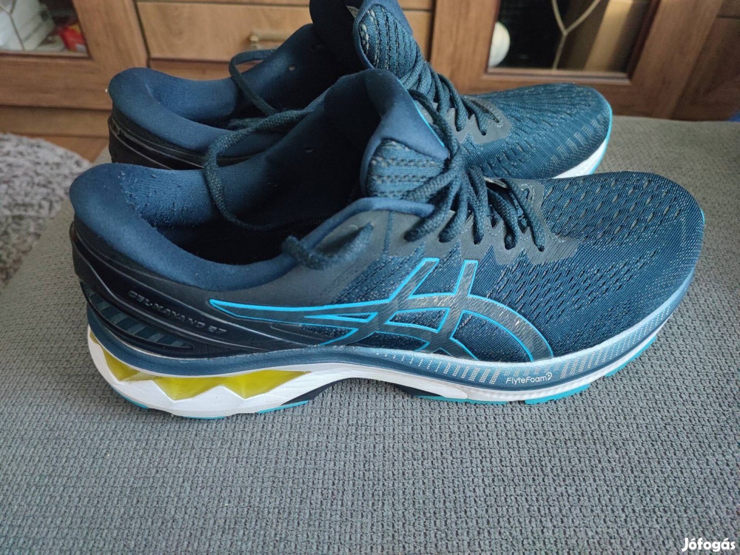 Asics kayano 27 47 48 as férfi futócipő új 