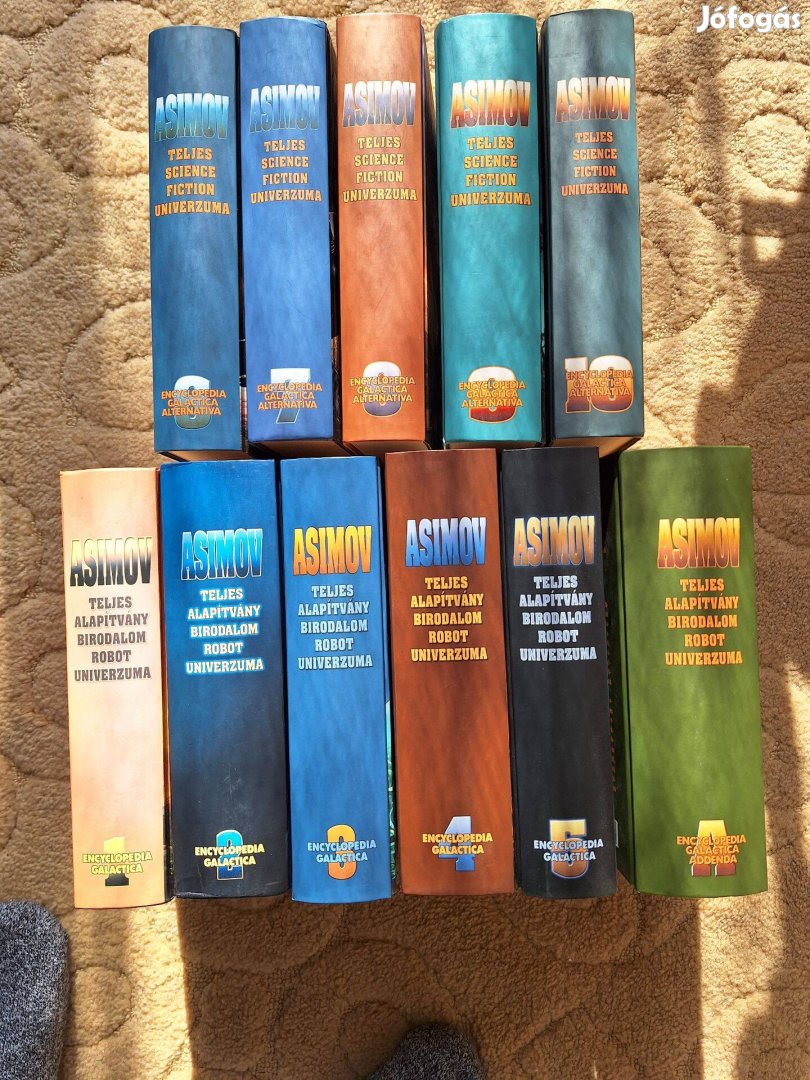Asimov Teljes 1-8 kötetek!