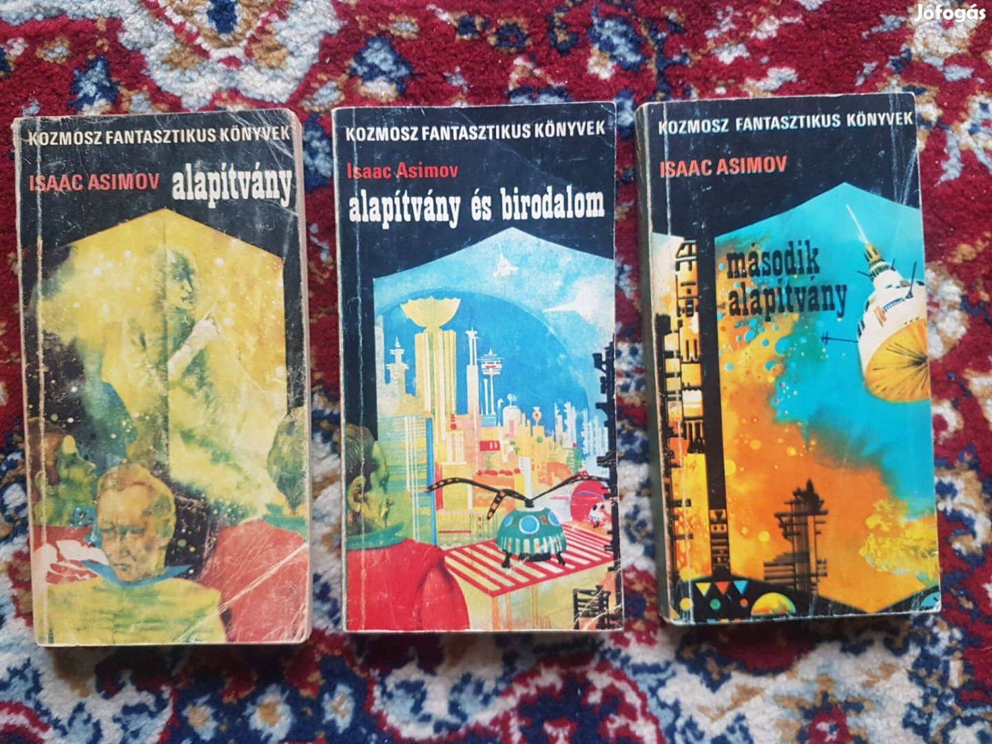 Asimov - Alapítvány trilógia első kiadás I-III