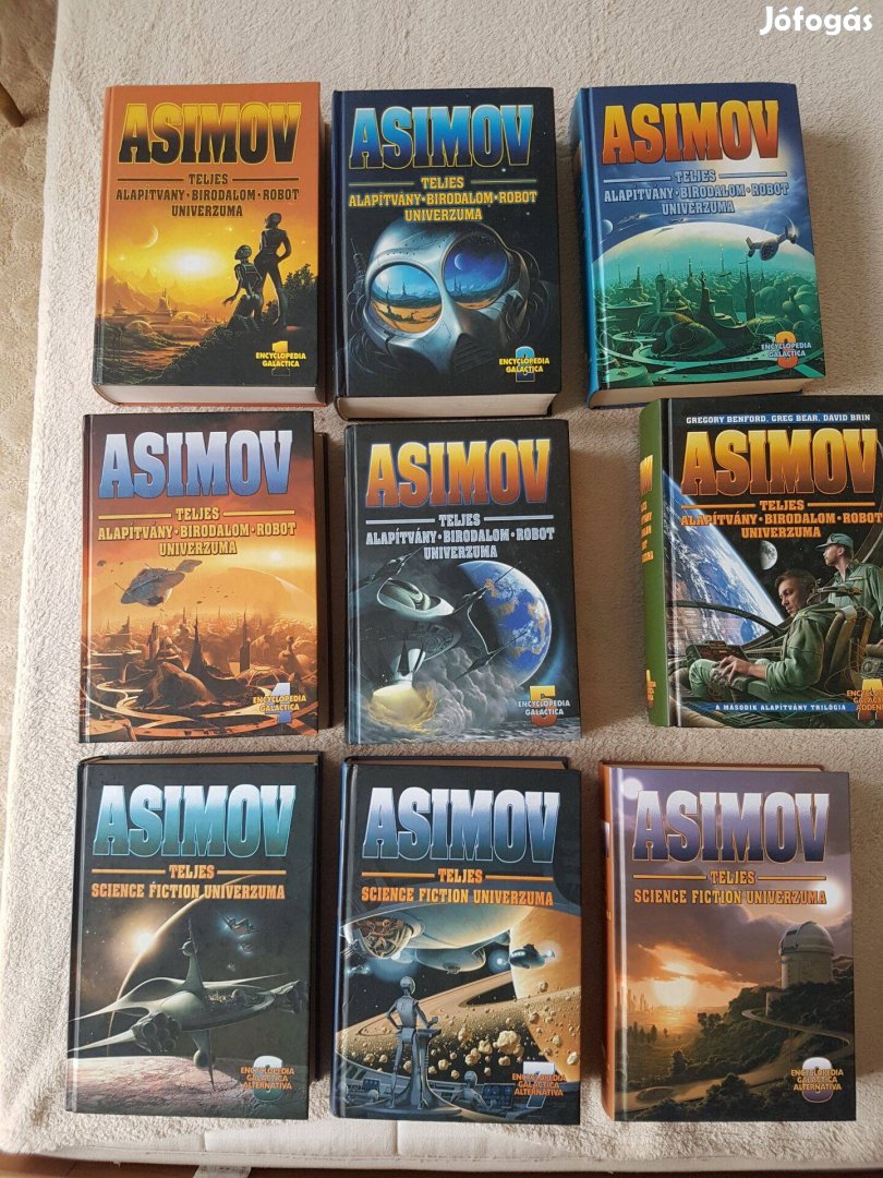 Asimov teljes 3. és 7. kötetek