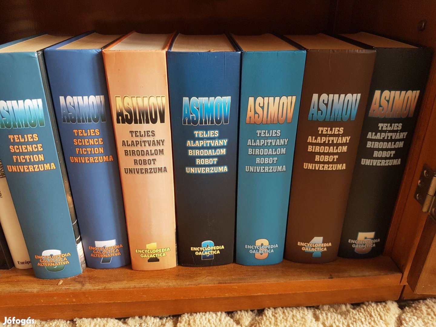 Asimov teljes első 5 kötet