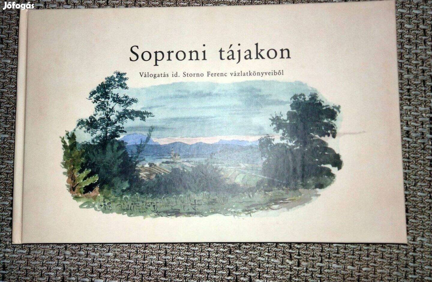 Askercz Éva Soproni tájakon- Válogatás id. Storno Ferenc vázlatkönyvei
