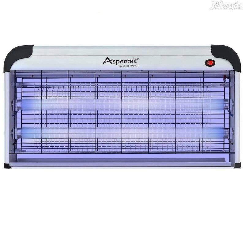 Aspectek 40W beltéri elektromos rovarcsapda - szürke