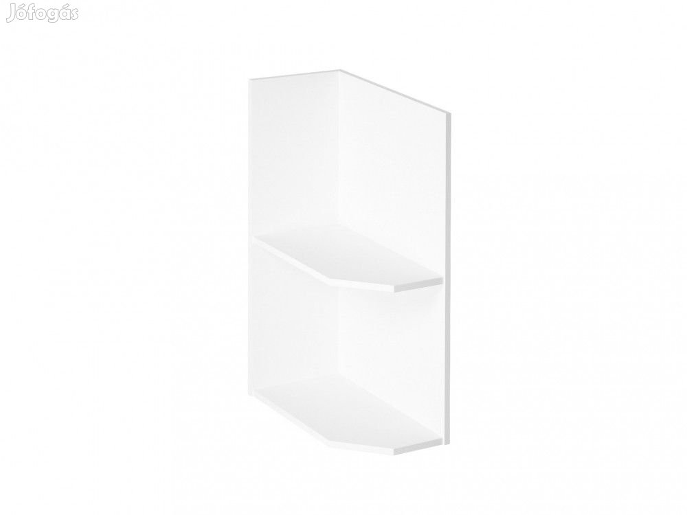 Aspen D25PZ alsó konyhai polc balos  Magasfényű Fehér N