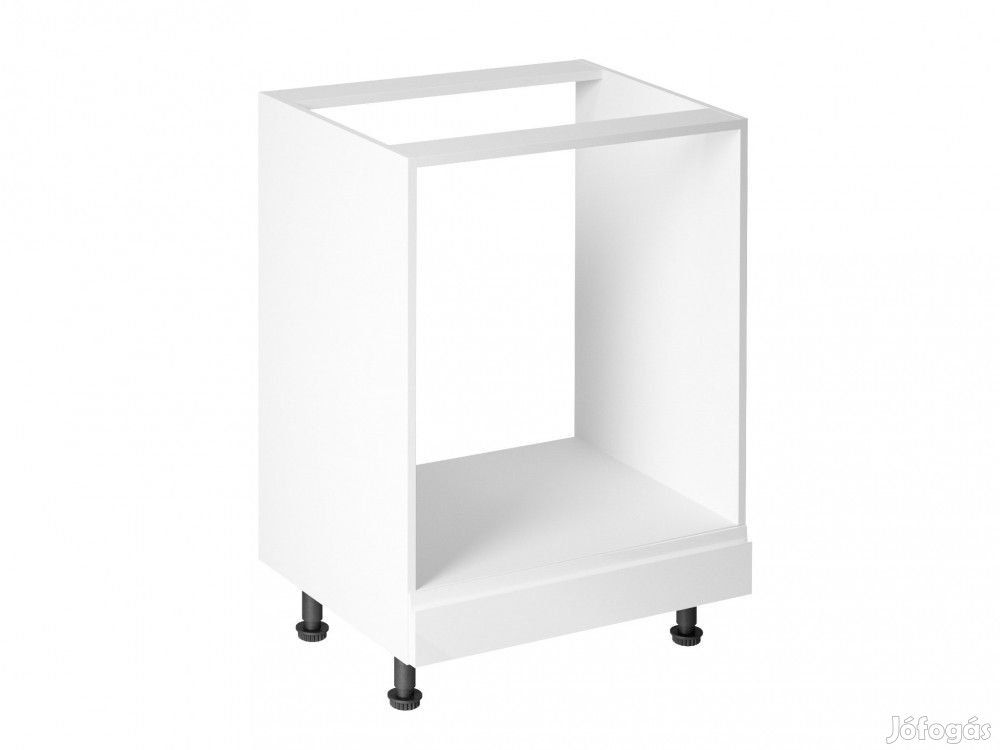 Aspen D60ZK alsó konyhaszekrény  Magasfényű Fehér N