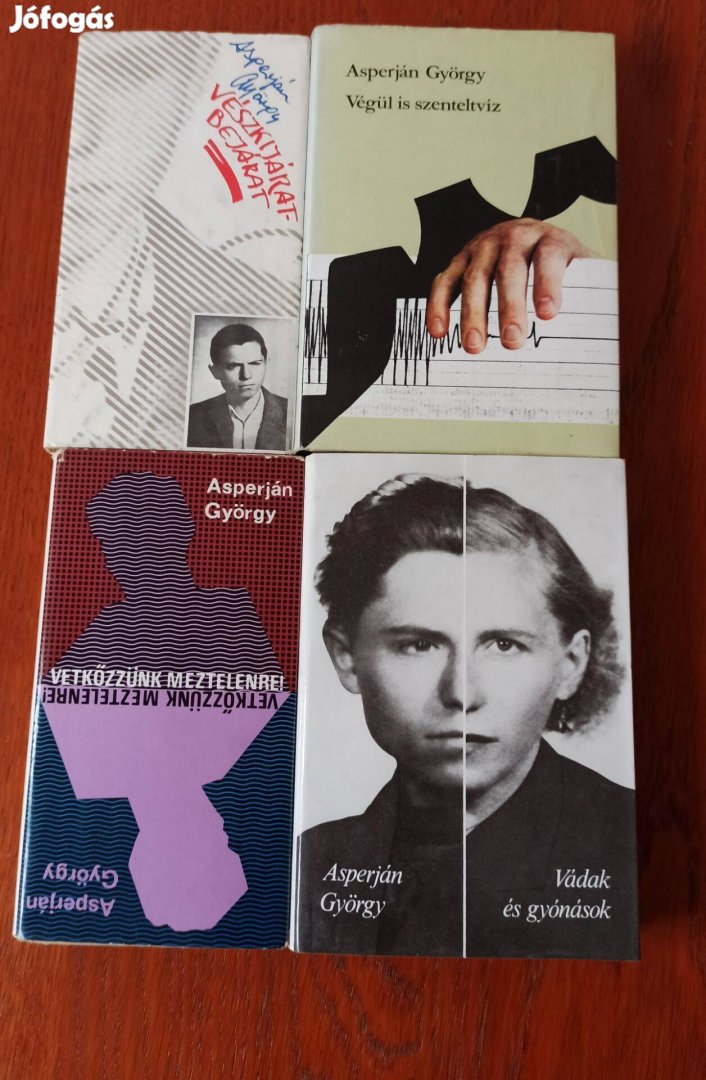 Asperján György könyvcsomag 4 db könyv