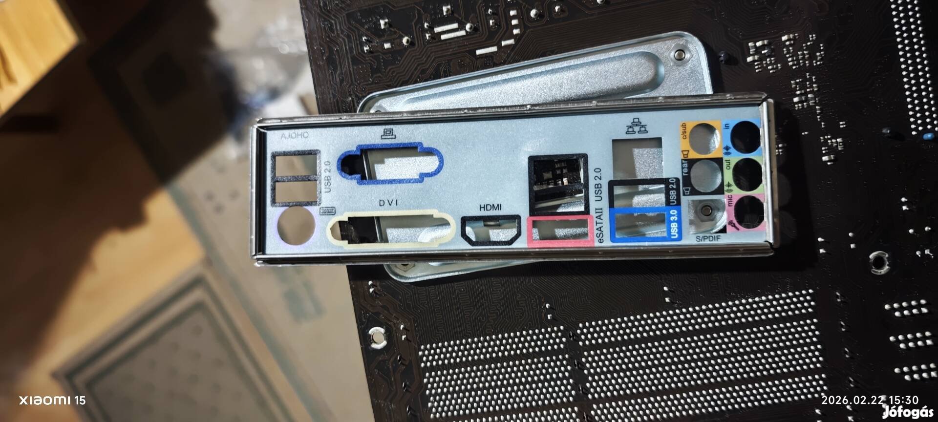 Asrock 880GmhUSB3.0 félkonfig