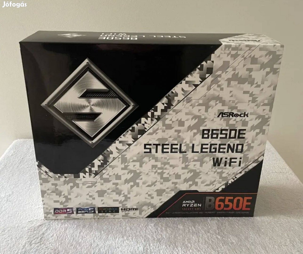 Asrock B650E Steel Legend Wifi Vadi Új! 3 Év Gari!