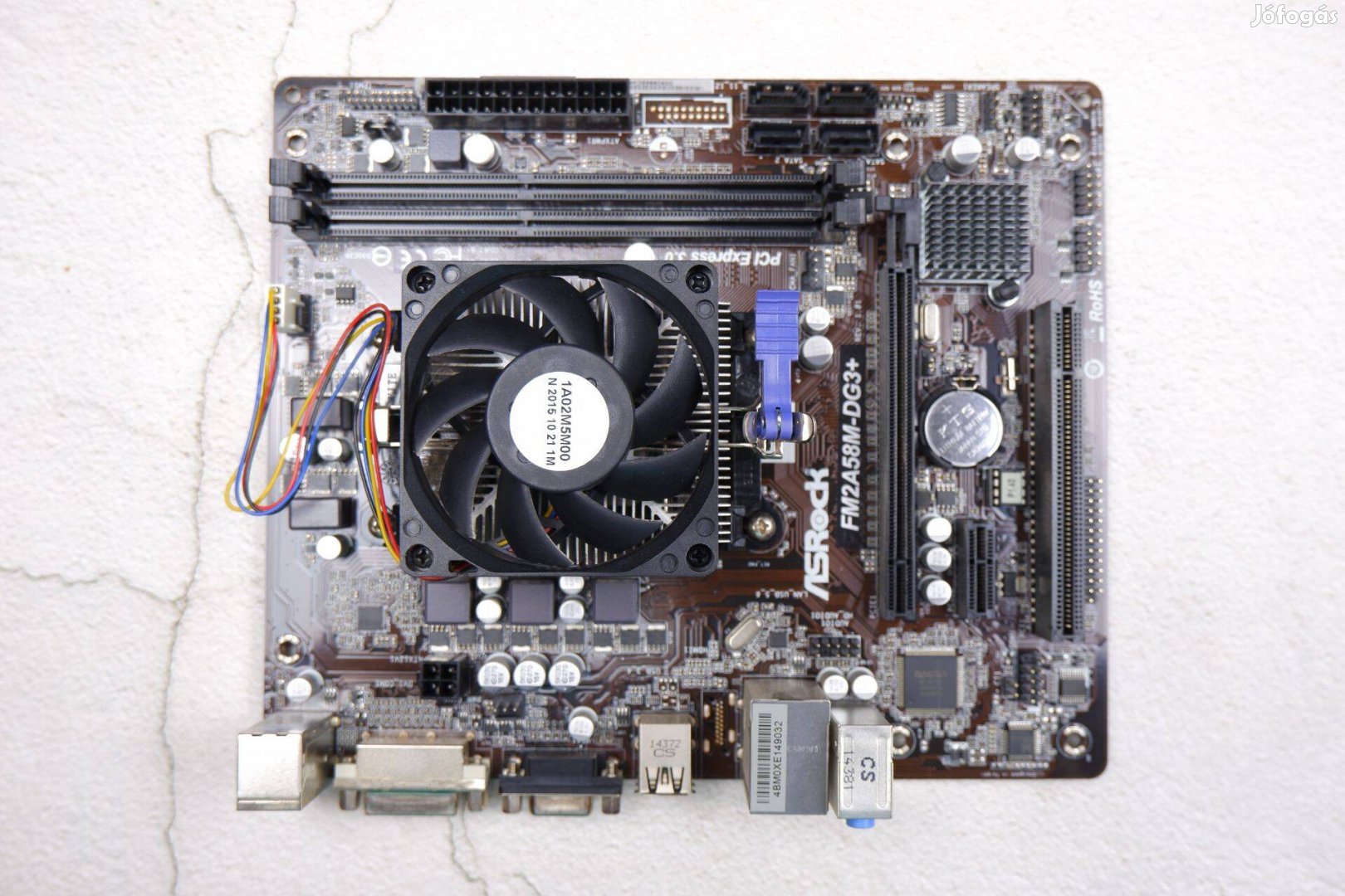 Asrock FM2A58M-DG3+ számítógép alaplap A6-7400K proci