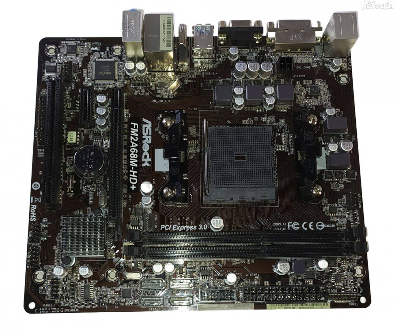 Asrock FM2A68M-HD+ alaplap FM2 / FM2+