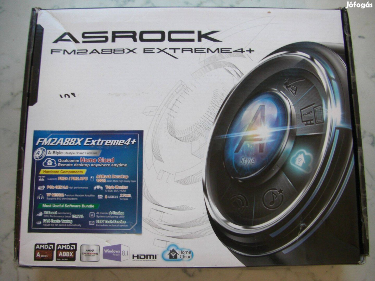 Asrock FM2A88X Extreme4+ FM2 / FM2+ sok USB3, SATA3.stb