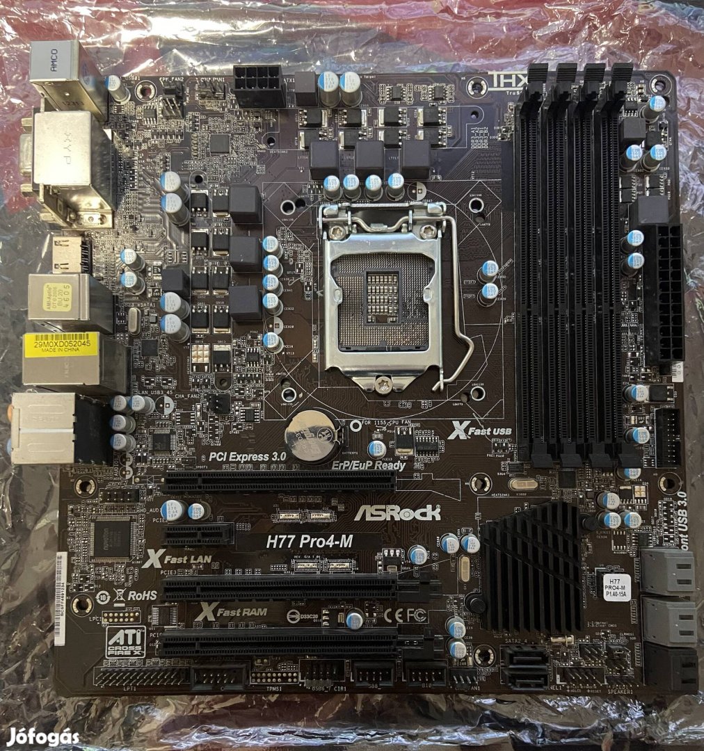 Asrock H77 Pro4-M alaplap