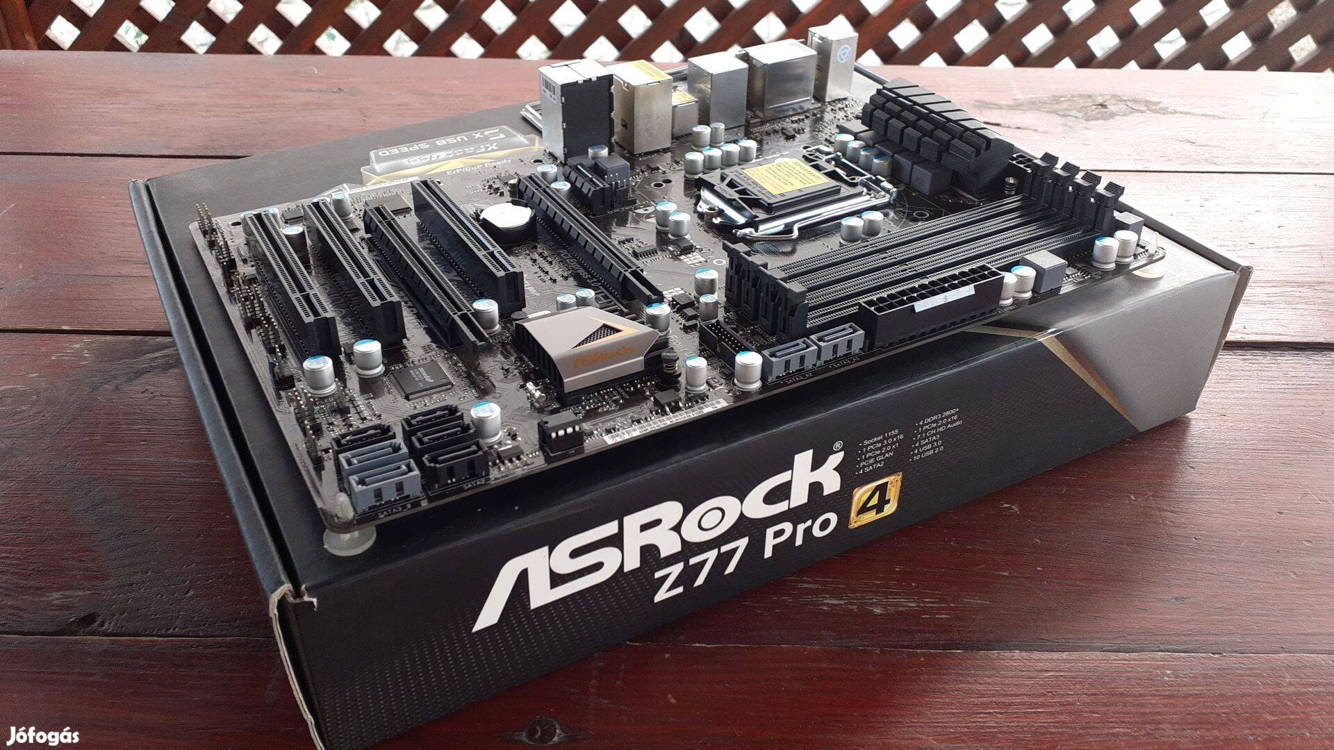 Asrock, Z77, Pro 4, lga1155, lga 1155, intel, ddr3, alaplap