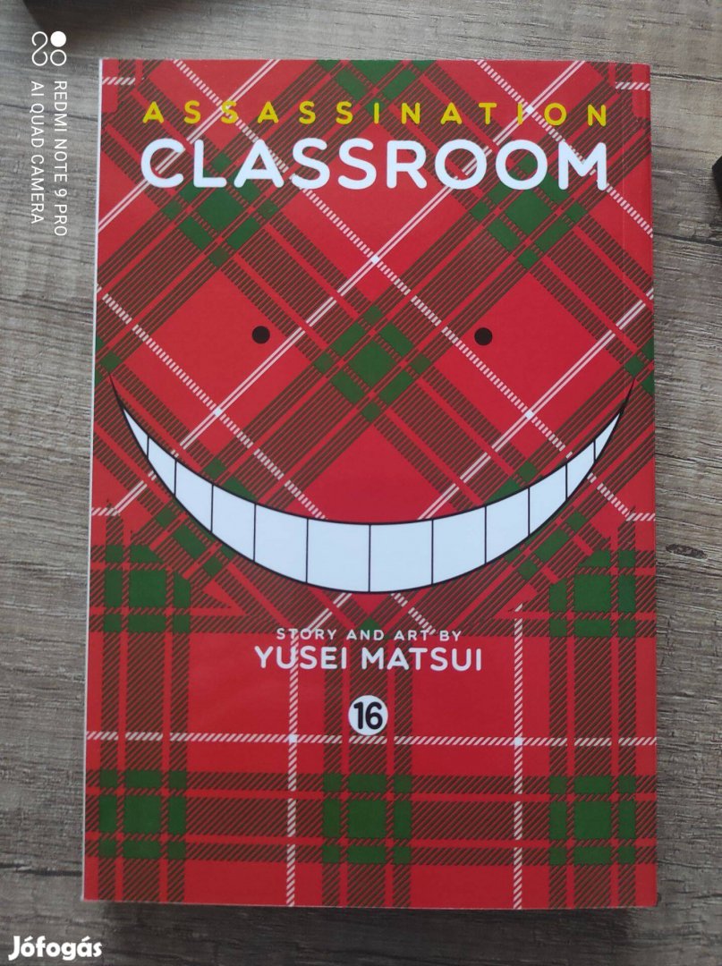 Assasination Classroom episode 16 angol nyelvű manga