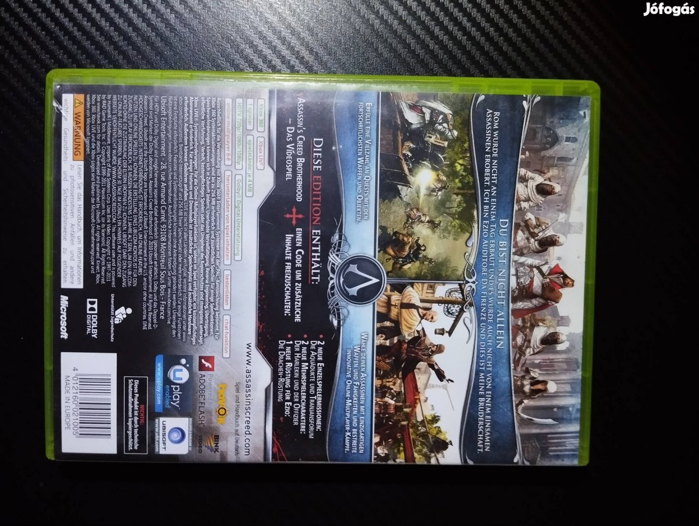 Assassin's Creed Brotherhood - Xbox 360 CD