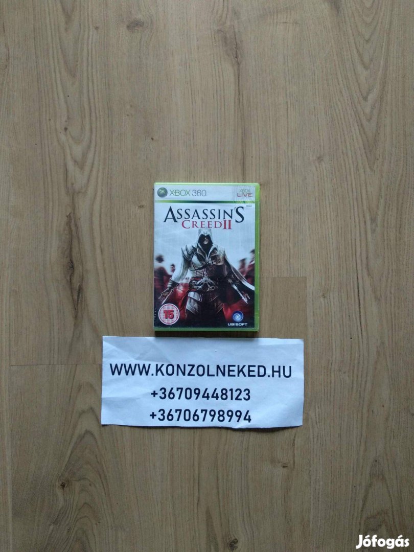 Assassin's Creed II Xbox One Kompatibilis Xbox 360 játék