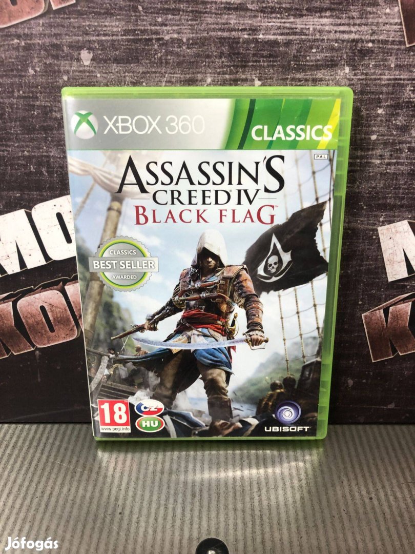 Assassin's Creed IV Black Flag Magyar Felirat Xbox 360