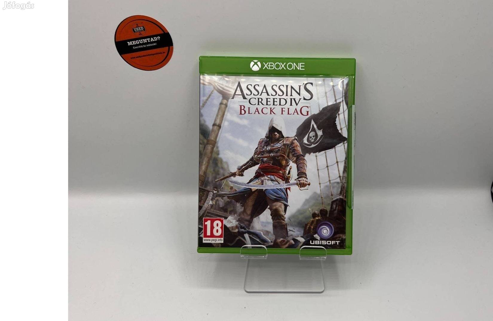 Assassin's Creed IV (4) Black Flag - Xbox One játék, használt