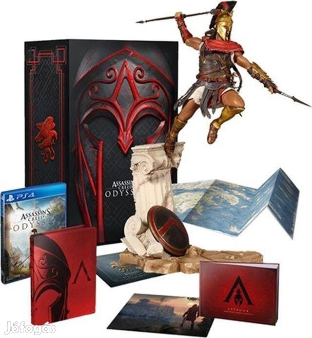 Assassin's Creed Odyssey Spartan Ed. wfigure, Artbook, Litho&OST(No DL