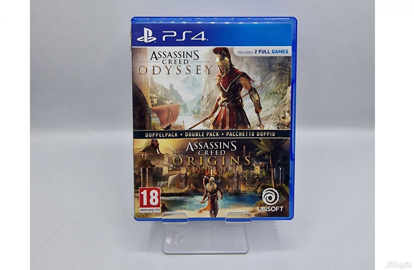 Assassin's Creed Origins + Odyssey Double Pack - PS4 játék, használt