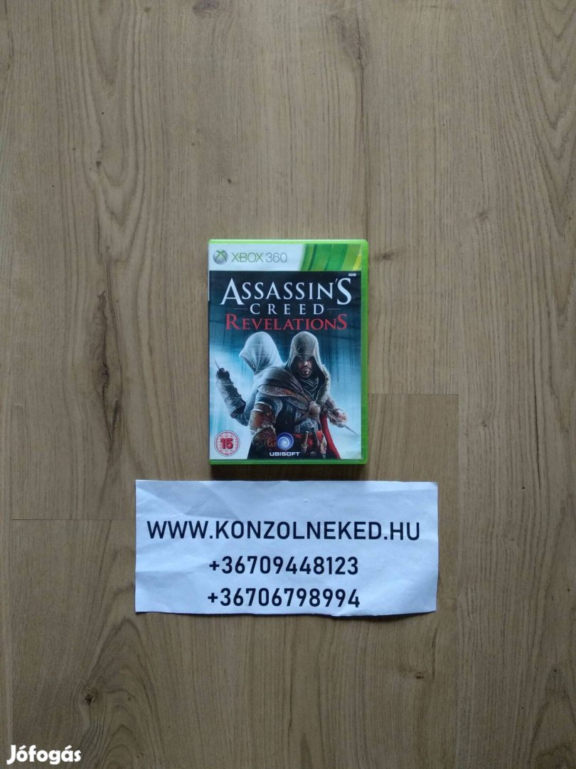 Assassin's Creed Revelations Xbox One Kompatibilis Xbox 360 játék