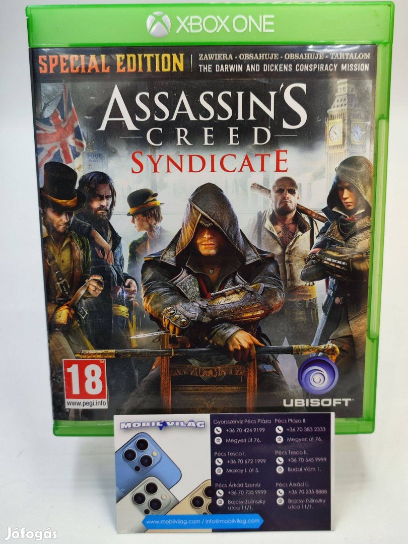 Assassin's Creed Syndicate Xbox One Garanciával #konzl0196