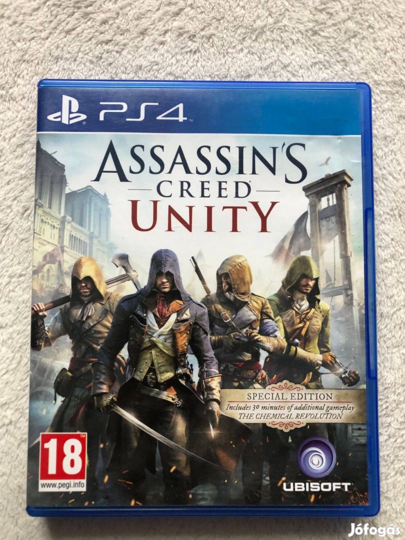 Assassin's Creed Unity Ps4 Playstation 4 játék